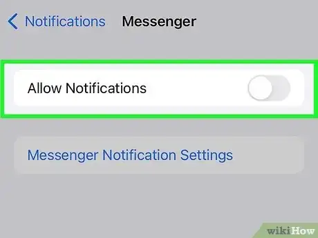 Image intitulée Turn Off Facebook Messenger Notifications Step 8