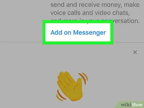 Image intitulée Scan a QR Code on Facebook Messenger Step 7