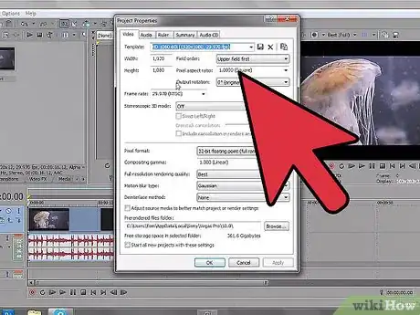 Image intitulée Render a Video in HD With Sony Vegas Step 3