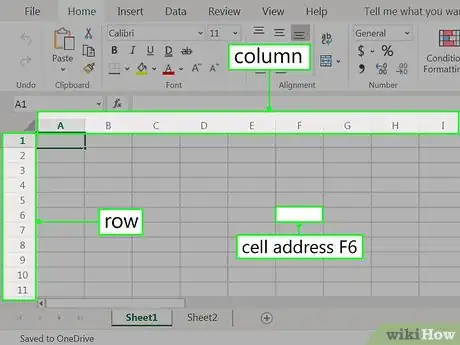 Image intitulée Make a Spreadsheet in Excel Step 3