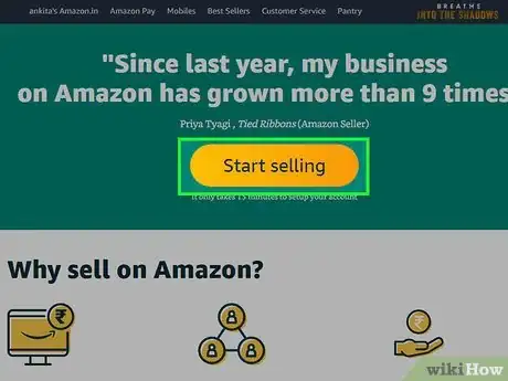 Image intitulée Sell on Amazon Step 3