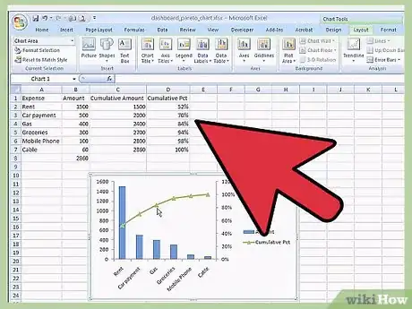 Image intitulée Create a Pareto Chart in MS Excel 2010 Step 14