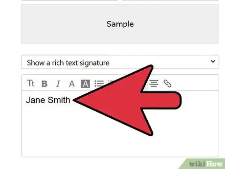 Image intitulée Add a Signature to Yahoo Mail Step 7