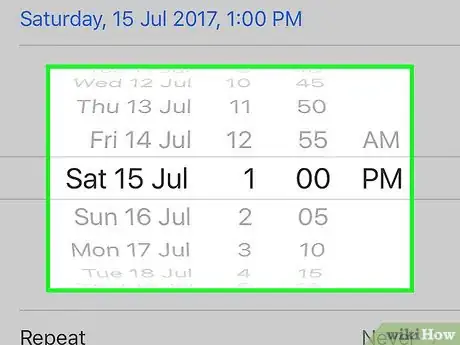Image intitulée Set a Reminder on an iPhone Step 7