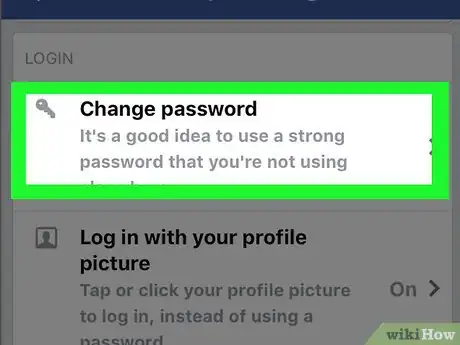 Image intitulée Change Your Facebook Password Step 5