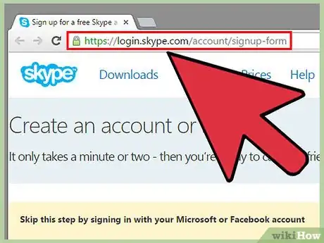 Image intitulée Log Into Skype Step 1