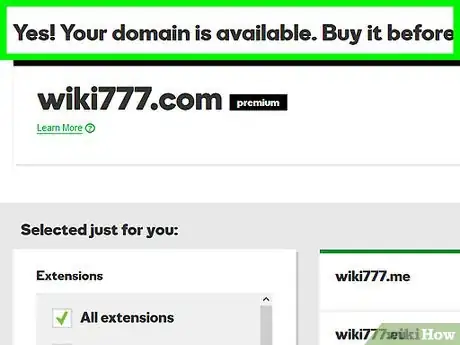 Image intitulée Buy a Domain Name Step 3