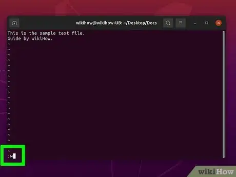 Image intitulée Create and Edit Text File in Linux by Using Terminal Step 14