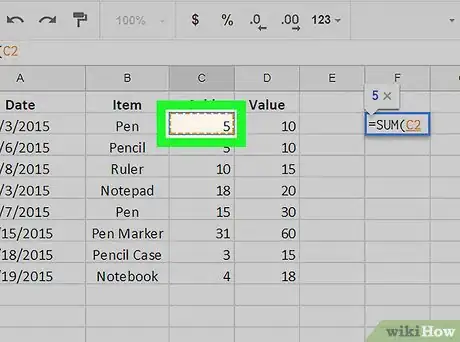 Image intitulée Apply a Formula to an Entire Column on Google Sheets on PC or Mac Step 4