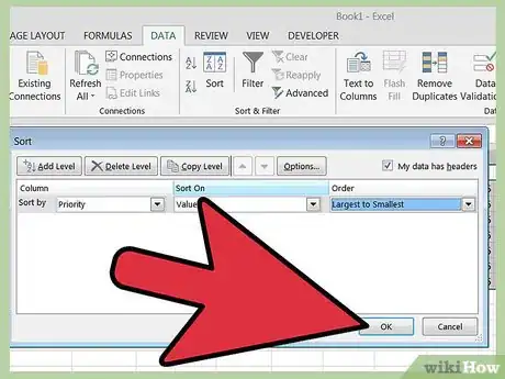Image intitulée Manage Priorities with Excel Step 12