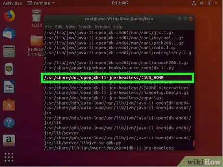 Image intitulée Set Up Your Java_Home Path in Ubuntu Step 6