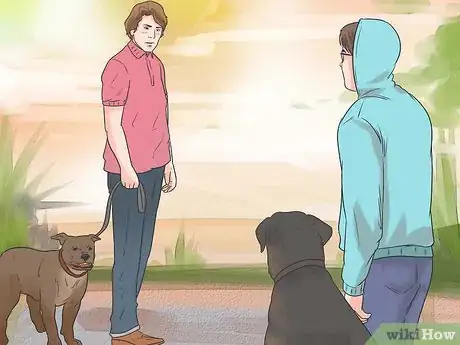 Image intitulée Stop a Dog Barking at Other Dogs Step 1