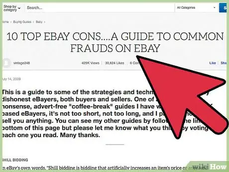 Image intitulée Avoid Getting Scammed on eBay Step 2