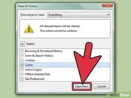 Image intitulée Clear the Cache in Firefox Step 21