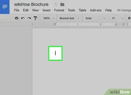 Image intitulée Make a Brochure Using Google Docs Step 12