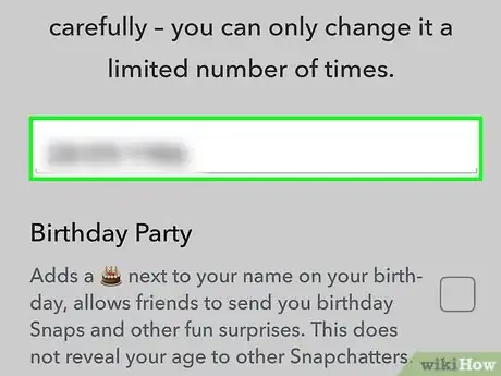 Image intitulée Use Birthday Lenses on Snapchat Step 2