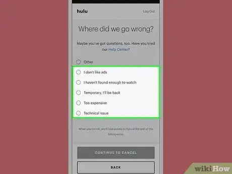 Image intitulée Cancel Hulu Plus Step 12