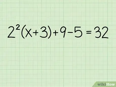 Image intitulée Solve for X Step 1