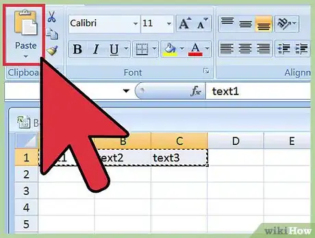 Image intitulée Copy Paste Tab Delimited Text Into Excel Step 3