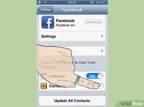 Image intitulée Unsync Contacts from Facebook Step 4
