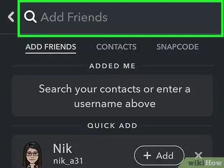 Image intitulée Become Best Friends on Snapchat Step 5