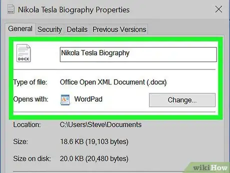 Image intitulée Change File Properties Step 6