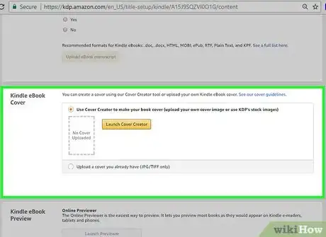 Image intitulée Publish a Book on Amazon Step 7