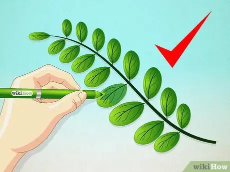 Image intitulée Draw Leaves Step 9
