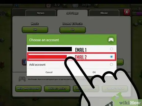 Image intitulée Create Two Accounts in Clash of Clans on One Android Device Step 10