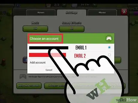 Image intitulée Create Two Accounts in Clash of Clans on One Android Device Step 14