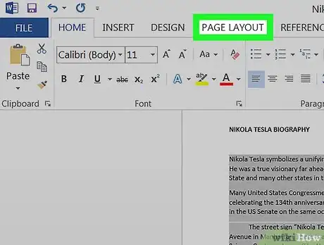 Image intitulée Make Two Columns in Word Step 3