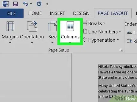 Image intitulée Make Two Columns in Word Step 4