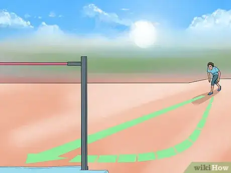 Image intitulée High Jump (Track and Field) Step 2