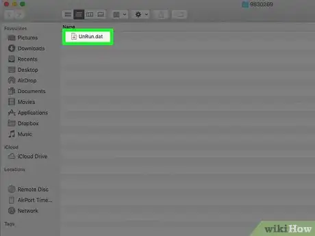 Image intitulée Open a DAT File on Mac Step 1