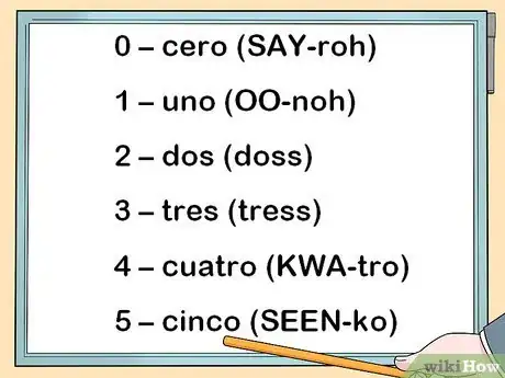 Image intitulée Count up to 10 in Spanish Step 1