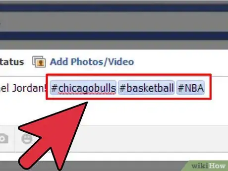 Image intitulée Hashtag on Facebook Step 7