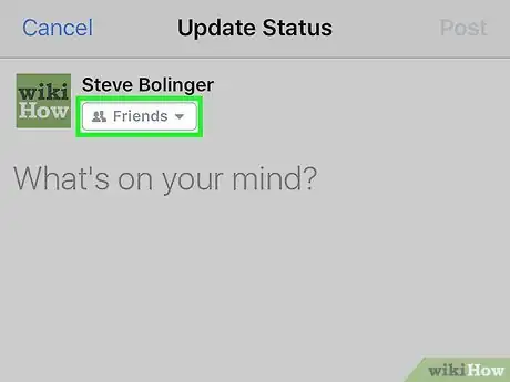 Image intitulée Make a Facebook Post Public Step 8