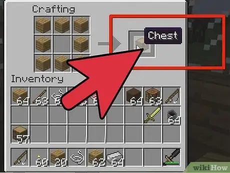 Image intitulée Make a Chest in Minecraft Step 4