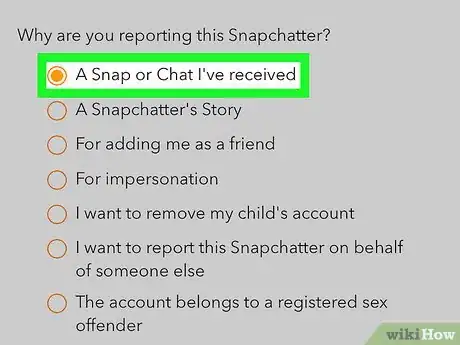 Image intitulée Report Someone on Snapchat Step 7