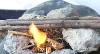 faire du feu sans allumettes ni briquet