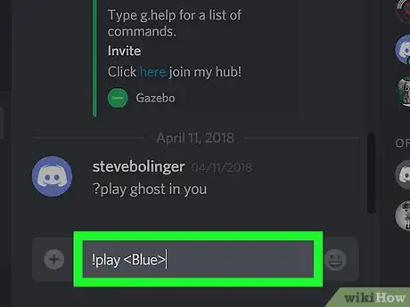 Image intitulée Play Music in Discord on PC or Mac Step 10