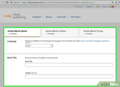 Image intitulée Publish a Book on Amazon Step 6