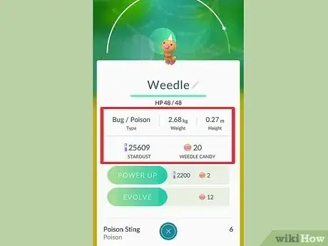 Image intitulée Evolve Pokémon in Pokemon GO Step 5