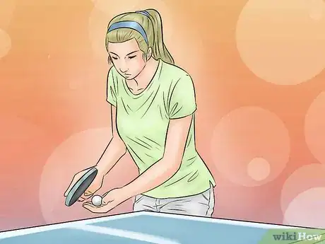 Image intitulée Serve a Ping Pong Ball With a Topspin Step 5