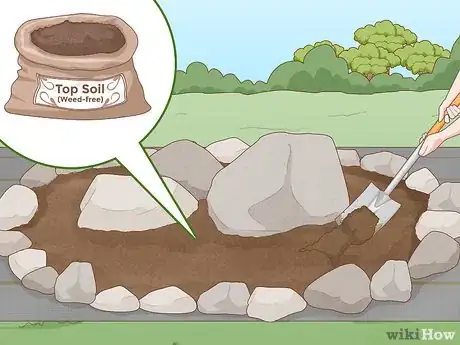 Image intitulée Build a Rock Garden with Weed Prevention Step 8