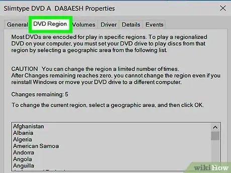 Image intitulée Change DVD Drive Region Code in Windows 10 Step 7