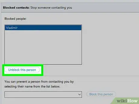 Image intitulée Unblock Someone on Skype Step 7