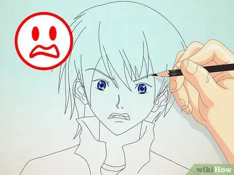 Image intitulée Draw a Manga Face (Male) Step 12