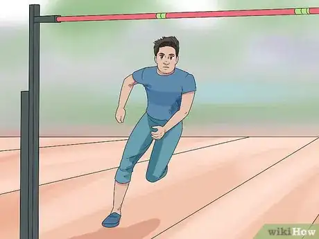 Image intitulée High Jump (Track and Field) Step 1