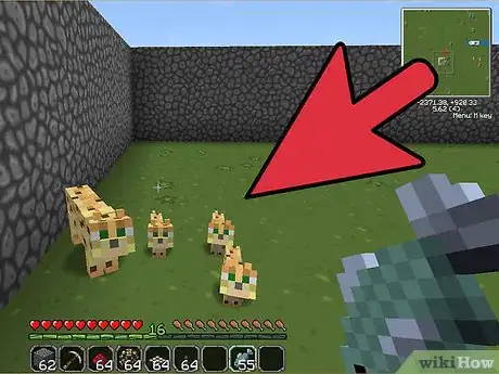 Image intitulée Tame an Ocelot in Minecraft Step 9